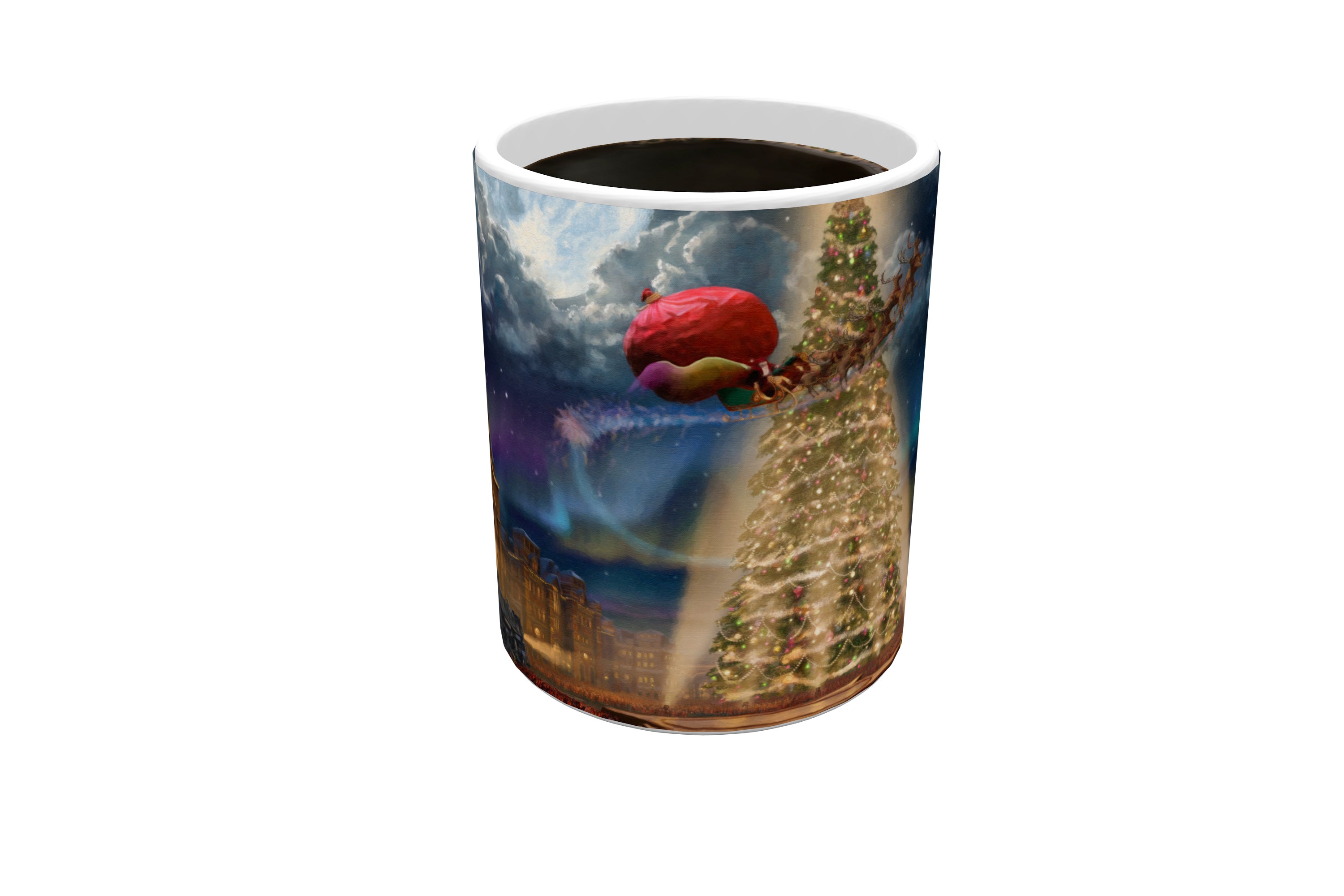 The Polar Express (Thomas Kinkade Studios Studios) Morphing Mugs® Heat Sensitive Mug MMUG150